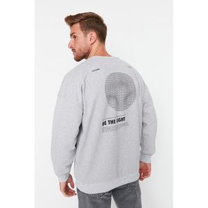 NWT Trendyol Men Oversize Crew neck Knitted Sweatshirt